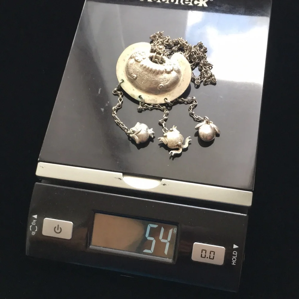 🖤1900-30s💕Chinese antique necklace - Picture 16 of 16